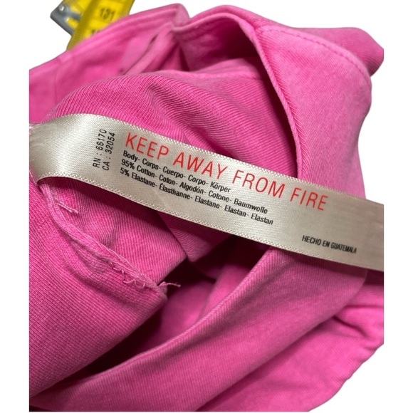 FP Movement Pink Cap Sleeve Crop Tank Top Large - Picture 5 of 6